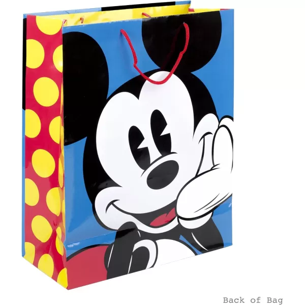 Hallmark Disney 15quot Extra Large Gift Bag with Tissue Paper Mickey Mouse for Birthdays Kids Parties or Any Occasion