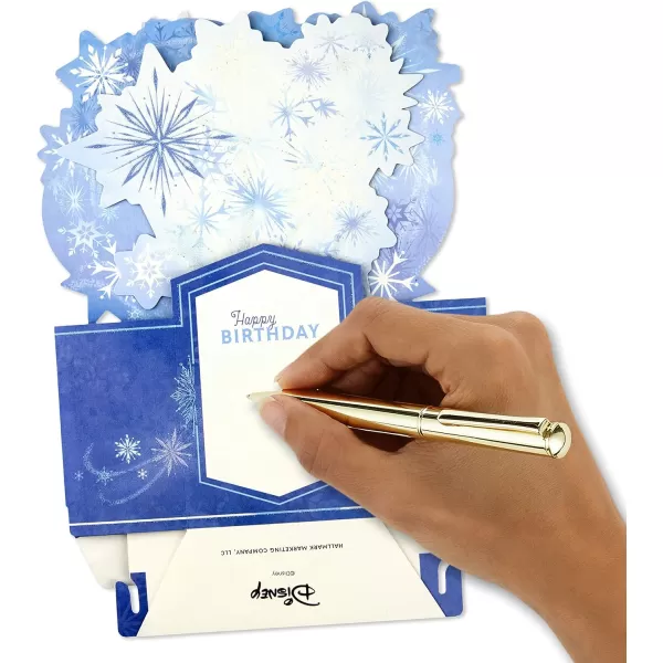 Hallmark Paper Wonder Frozen Pop Up Birthday Card Born to Shine