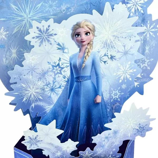 Hallmark Paper Wonder Frozen Pop Up Birthday Card Born to Shine