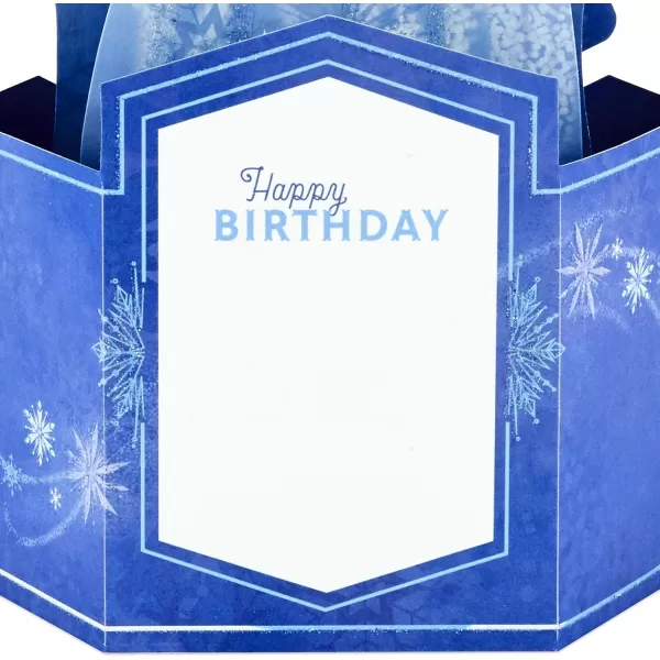 Hallmark Paper Wonder Frozen Pop Up Birthday Card Born to Shine