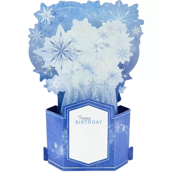 Hallmark Paper Wonder Frozen Pop Up Birthday Card Born to Shine