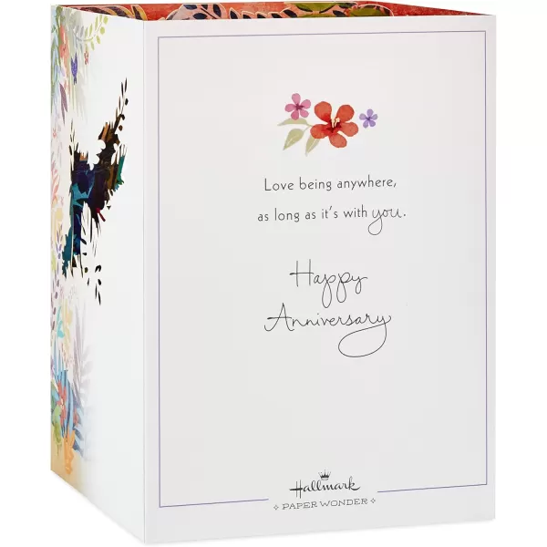 Hallmark Paper Wonder Pop Up Anniversary Card Love Where Were Going 899RZW1043Pop Up  Love Where Were Going