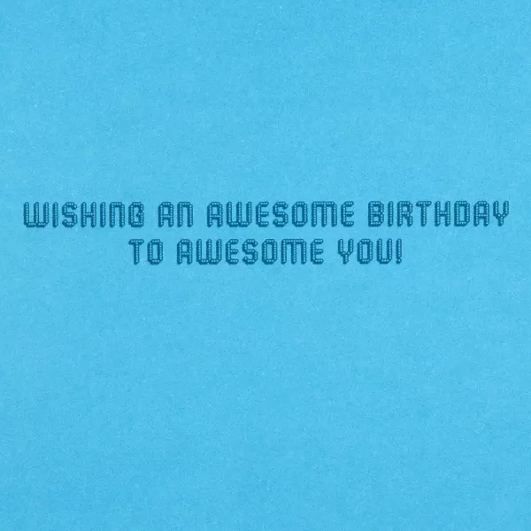 Hallmark Signature Birthday Greeting Card Awesome BirthdayAwesome Birthday