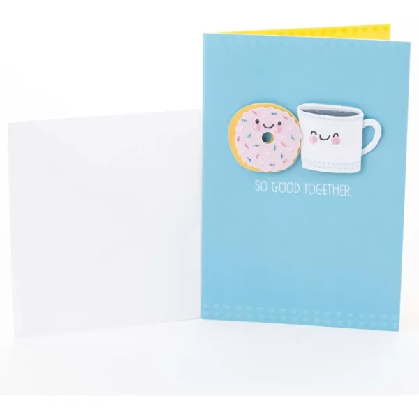 Hallmark Signature Anniversary Card Coffee and Doughnut 0599RZH4002Coffee and Doughnut