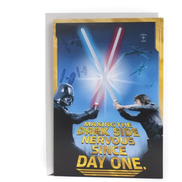 Hallmark Star Wars Birthday Card Happy Birthday Young JediStar Wars  Happy Birthday Young Jedi