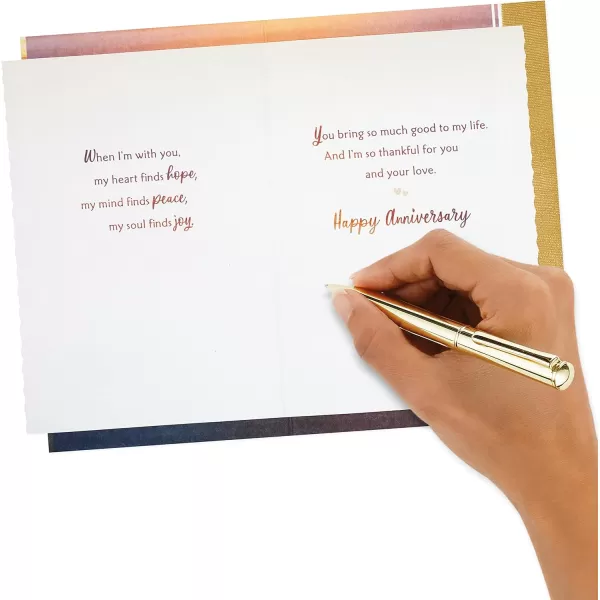 Hallmark Anniversary Card Meant to Be