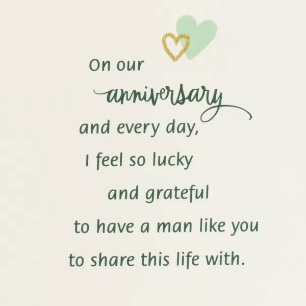 Hallmark Anniversary Card for Husband or Boyfriend Love the Life You and I Have Made