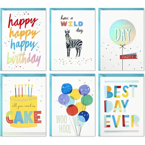 Hallmark Birthday Cards Assortment 20 Cards with Envelopes Refill Pack for Hallmark Card Organizer BoxCards Assortment  Cards Assortment  24 Cards