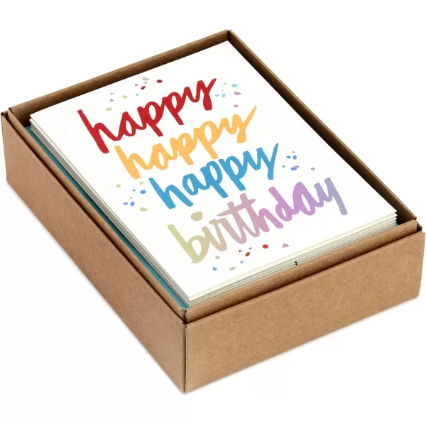 Hallmark Birthday Cards Assortment 20 Cards with Envelopes Refill Pack for Hallmark Card Organizer BoxCards Assortment  Cards Assortment  24 Cards