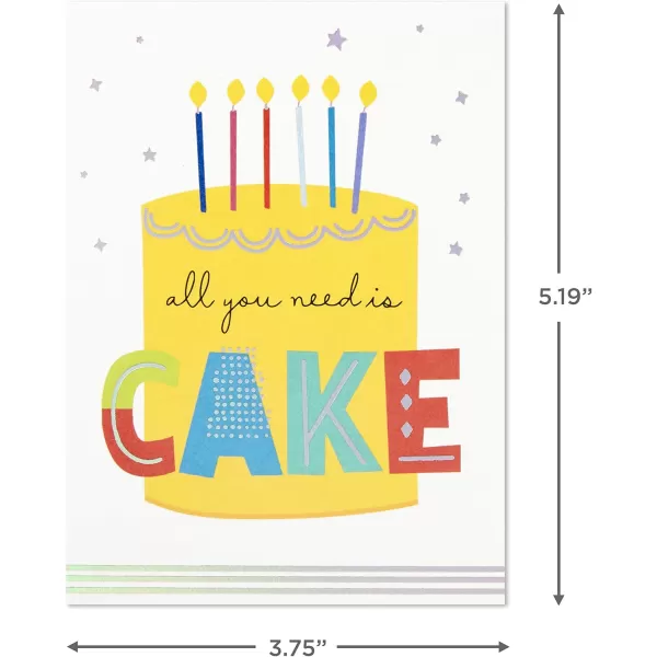 Hallmark Birthday Cards Assortment 24 Cards with Envelopes Rainbow Lettering Best Day EverBest Day