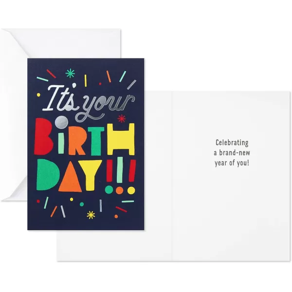 Hallmark Birthday Cards Assortment Happy Cake Day 12 Cards with EnvelopesHappy Cake Day