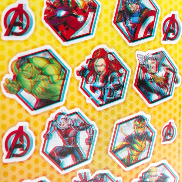 Hallmark Marvel Avengers Pop Up Card Superhero Birthday CakeAvengers Assemble