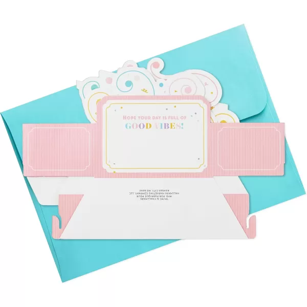 Hallmark Paper Wonder Birthday Pop Up Card Good VibesGood Vibes