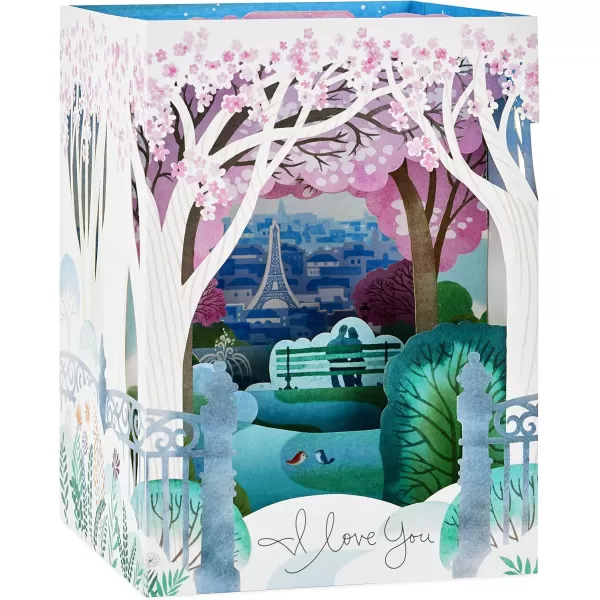 Hallmark Paper Wonder Displayable Pop Up Anniversary Card Paris 899RZW1009