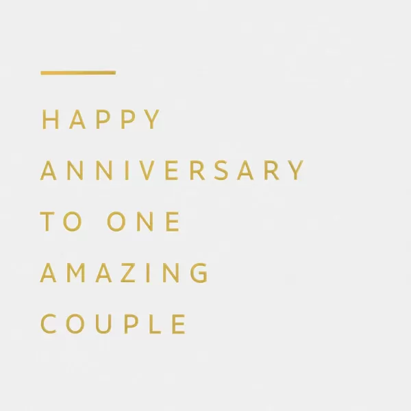 Hallmark Signature Anniversary Card for Couple Couple GoalsCouple Goals