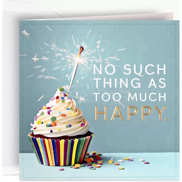 Hallmark Signature Birthday Card Best Birthday EverLight Blue