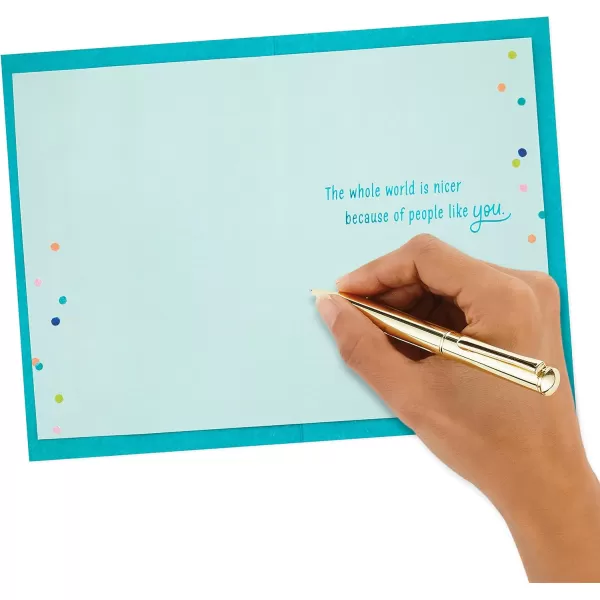 Hallmark Signature Birthday Card Best Birthday EverOrange