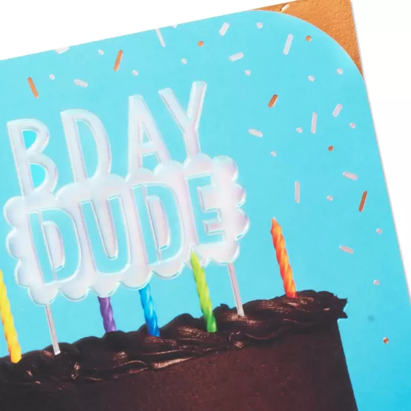 Hallmark Signature Birthday Card Mountain SunsetBday Dude