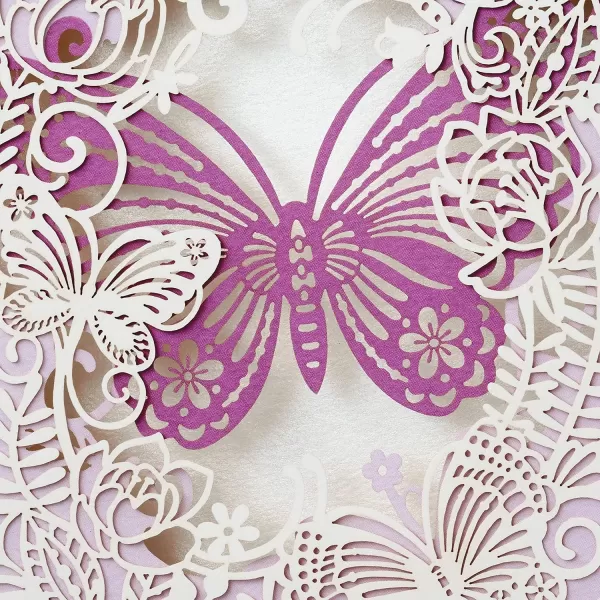 Hallmark Signature Birthday Card for Her Sassy and Classy FlagButterfly