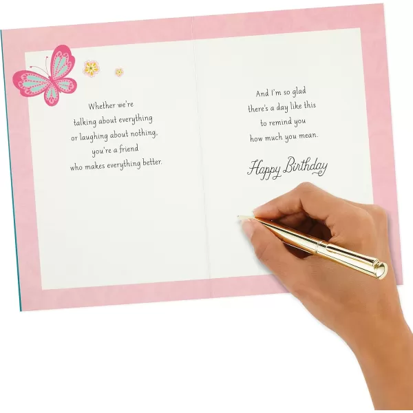 Hallmark Signature Birthday Card for Her Sassy and Classy FlagFriend Who Makes Everything Better