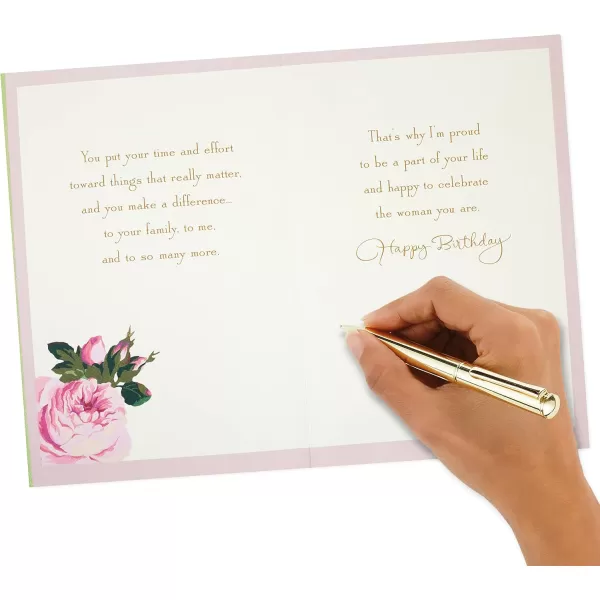 Hallmark Signature Birthday Card for Her Sassy and Classy FlagMore Women Like You