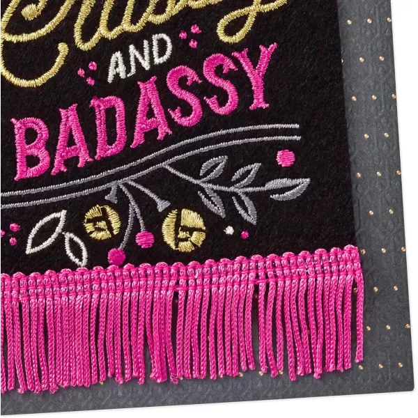 Hallmark Signature Birthday Card for Her Sassy and Classy FlagSassy and Classy Flag