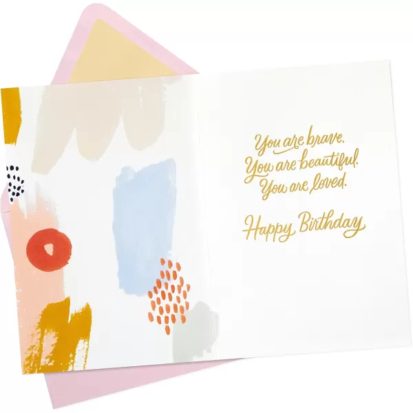 Hallmark Signature Birthday Card for Her Sassy and Classy FlagYou Are Everything