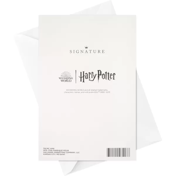 Hallmark Signature Harry Potter Birthday Card Sorting Hat