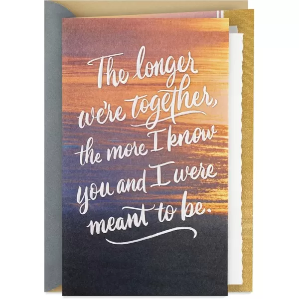 Hallmark Anniversary Card Meant to Be