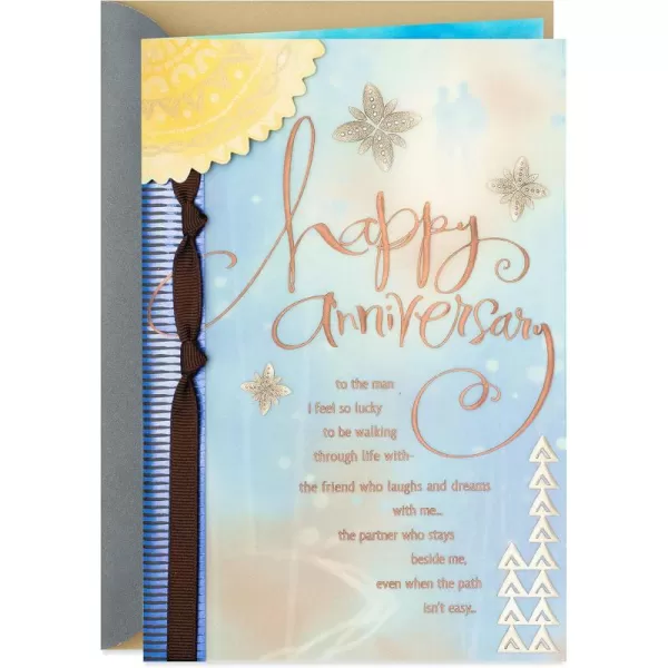 Hallmark Anniversary Card for Husband or Boyfriend Man I Love