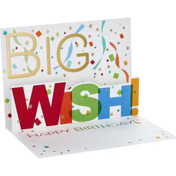 Hallmark Birthday Cards Assortment Make a Wish 48 Cards with EnvelopesBig Wish