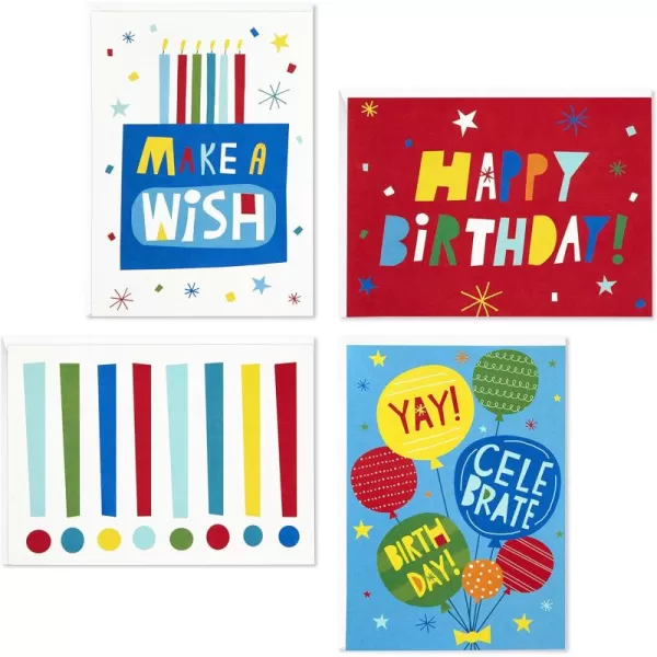 Hallmark Birthday Cards Assortment Make a Wish 48 Cards with EnvelopesMake a Wish