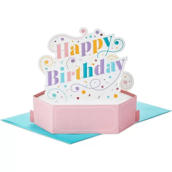 Hallmark Paper Wonder Birthday Pop Up Card Good VibesGood Vibes