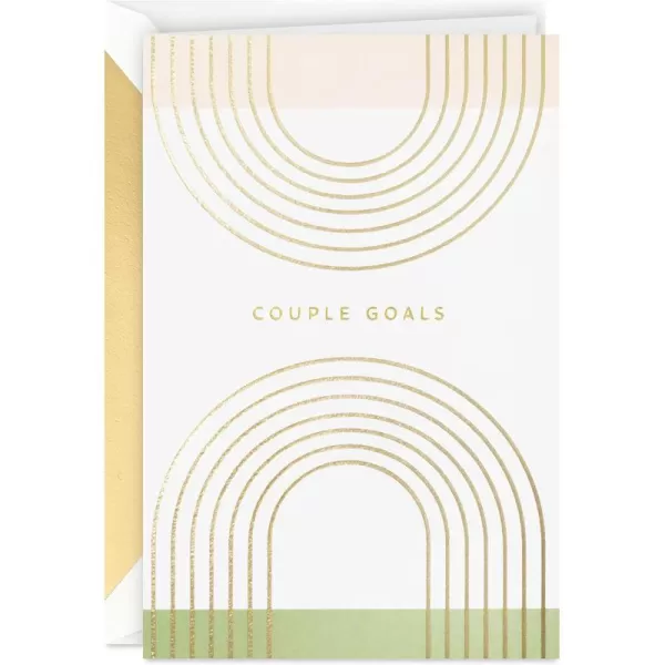 Hallmark Signature Anniversary Card for Couple Couple GoalsCouple Goals