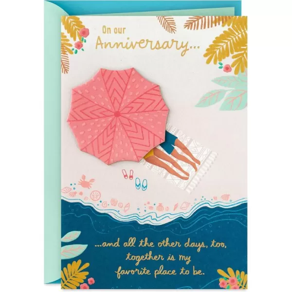 Hallmark Signature Anniversary Card for Couple Couple GoalsTogether