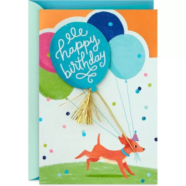 Hallmark Signature Birthday Card Best Birthday EverOrange