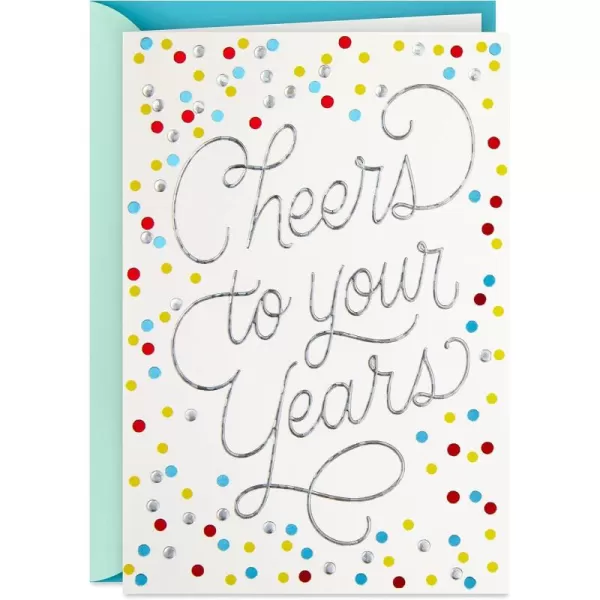 Hallmark Signature Birthday Card Best Birthday EverWhite