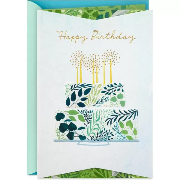 Hallmark Signature Birthday Card for Her OrchidGrowing Up