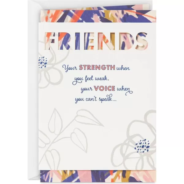 Hallmark Signature Birthday Card for Her Sassy and Classy FlagAbstract Flowers