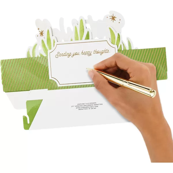 Hallmark Paper Wonder Get Well Soon Pop Up Card Plants