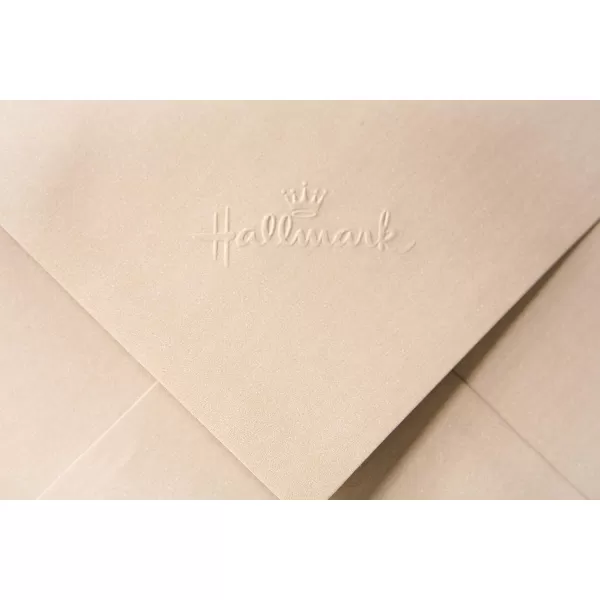 Hallmark SinglePanel Notecards Triangle Trim 50 Cards and EnvelopesTriangle Trim