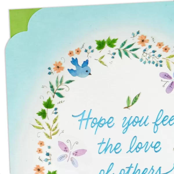 Hallmark Sympathy Card Thoughts Are With YouLove of Others