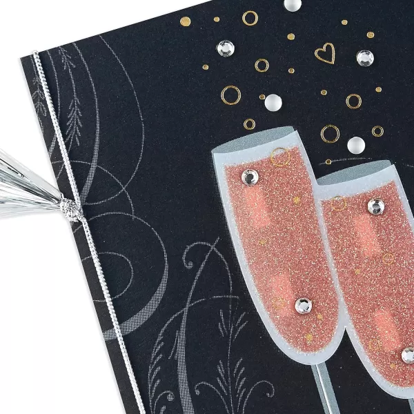 Hallmark Wedding Card Bridal Shower Card Engagement Card Champagne FlutesChampagne Flutes