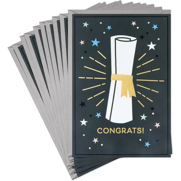 Hallmark Graduation Money Holders or Gift Card Holders Congrats 10 Cards with EnvelopesDiploma Day  10 Cards