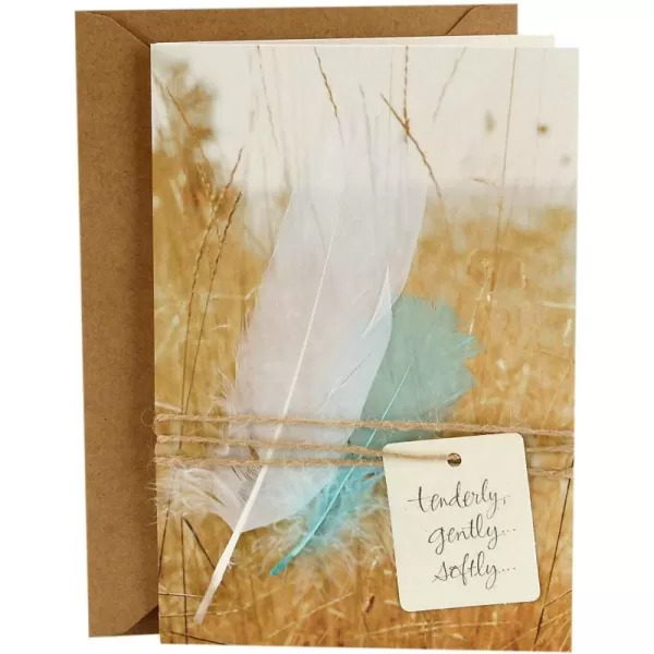 Hallmark Sympathy Card Remembered with LoveBrown