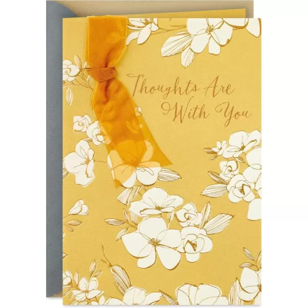 Hallmark Sympathy Card Thoughts Are With YouThoughts Are With You