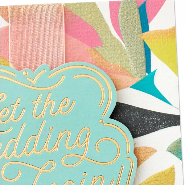 Hallmark Engagement Card Bridal Shower Card Best Yes EverLet the Wedding Fun Begin