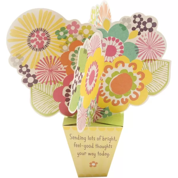 Hallmark Get Well Card Pop Up Flowers 0699RZB1245