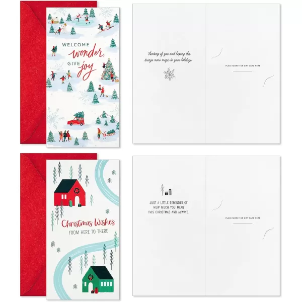 Hallmark Graduation Money Holders or Gift Card Holders Assortment with Envelopes You Did It 36 Cards and EnvelopesWonder and Cheer  Christmas Money Holder Assortment