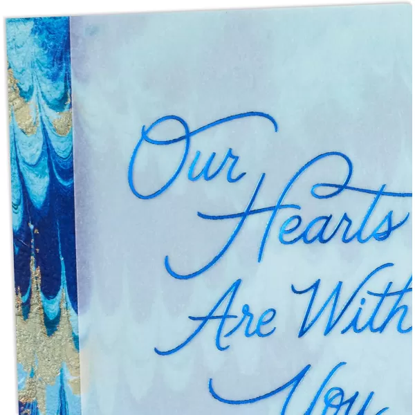 Hallmark Signature Sympathy Card Many Thoughts and PrayersForever Remembered